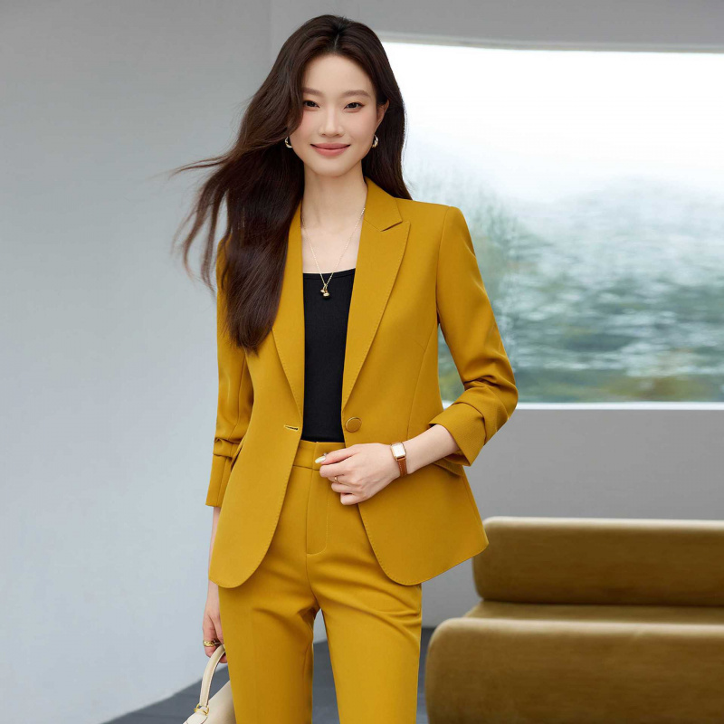 Women Formal Wear White Shirt - High-end Elegant Women's Suit Set2025New Professional