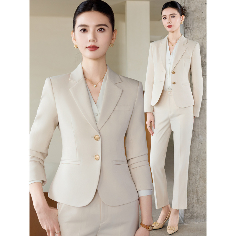 Apricot White Suit for WomenOL - огляд і ціна Women Formal Wear White Shirt