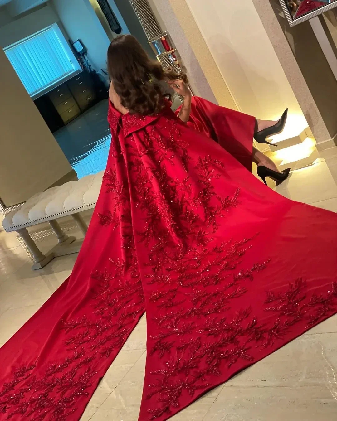 Customized Ankle Length Sheath - огляд і ціна Women Formal Party Wear Dress