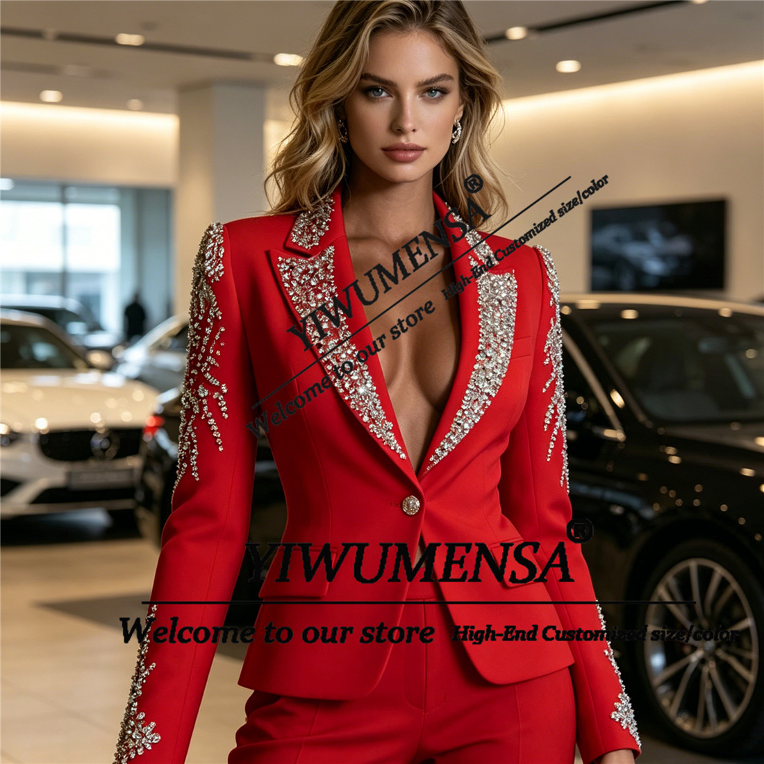 Luxury Women Suits 2 Pieces Se - огляд і ціна Women'S Formal Wear Pants
