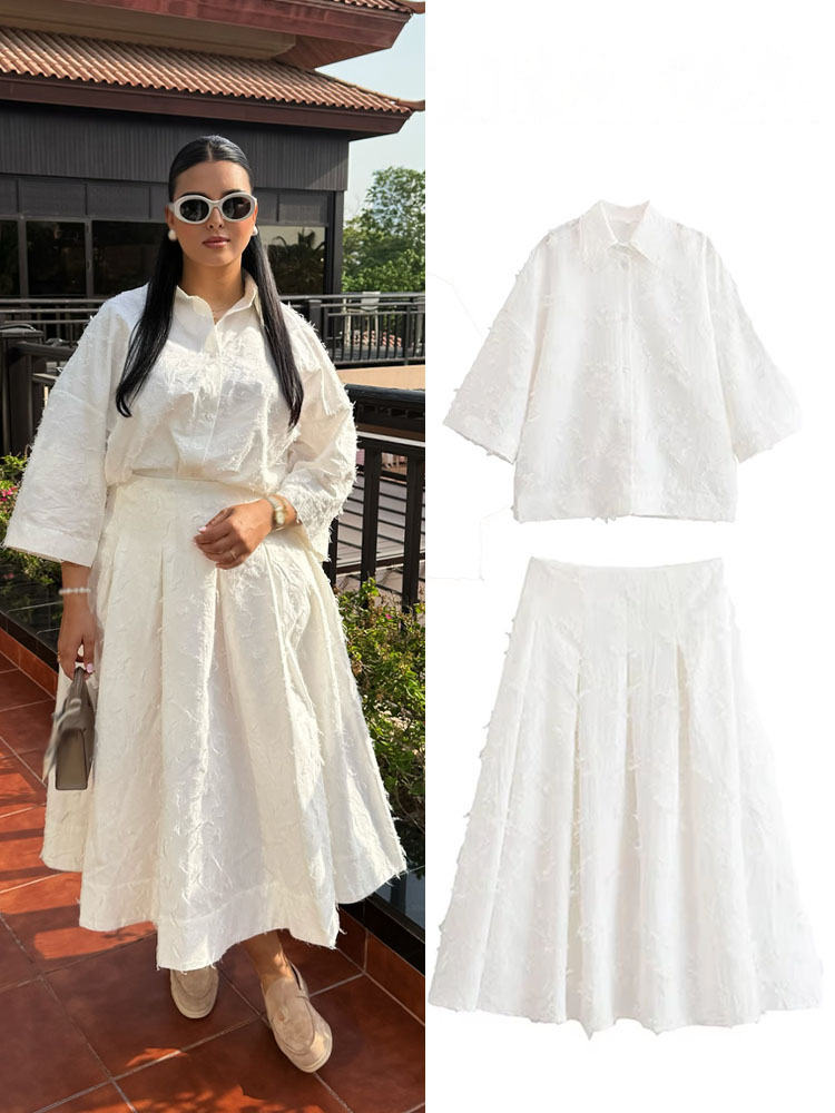 HH Women Tassel Sets White Tur - огляд і ціна Pencil Skirt Midi