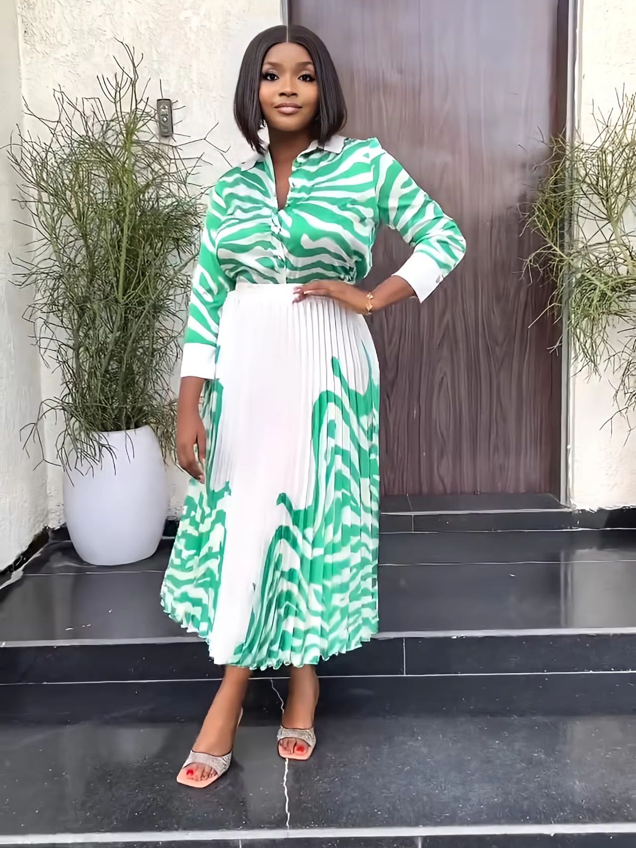 2026 AUTUMN NEW FASHION TWO-PI - огляд і ціна Pencil Skirt Midi