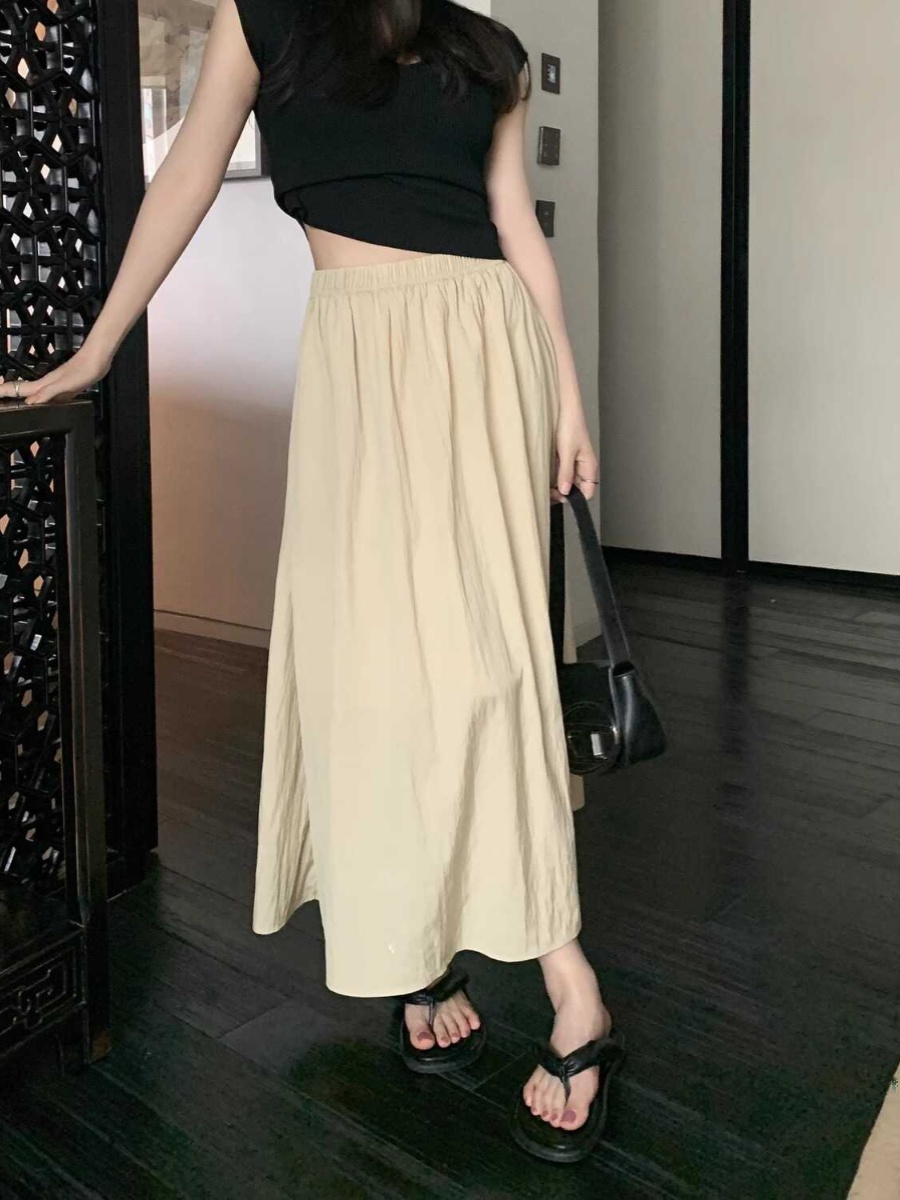 Extra Large Size Ice Silk High - огляд і ціна Pencil Skirt Midi
