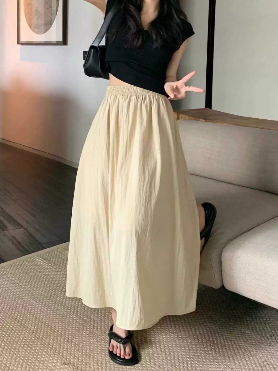 Extra Large Size Ice Silk High - огляд і ціна Pencil Skirt Midi