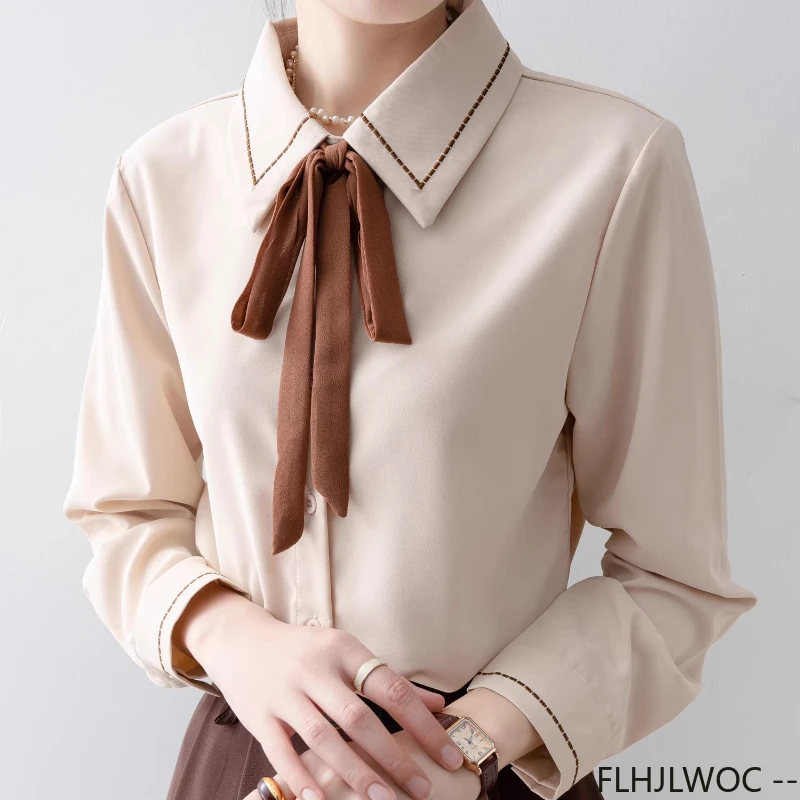 Bow Tie Formal Spring Basic Of - огляд і ціна Women Formal Wear White Shirt