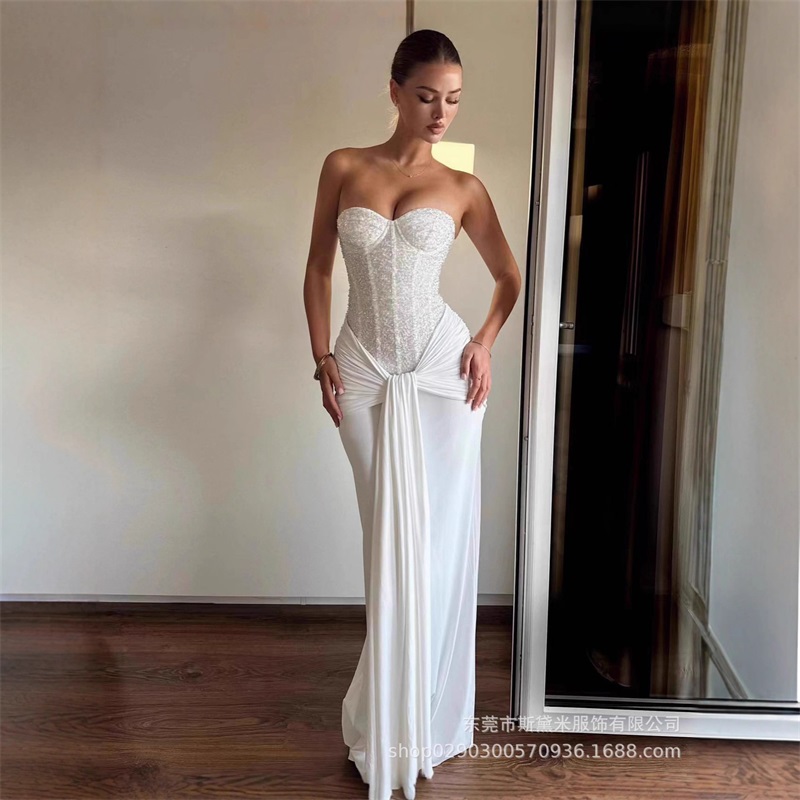 Glitter Sequins Women Prom Dre - огляд і ціна Women Formal Party Wear Dress