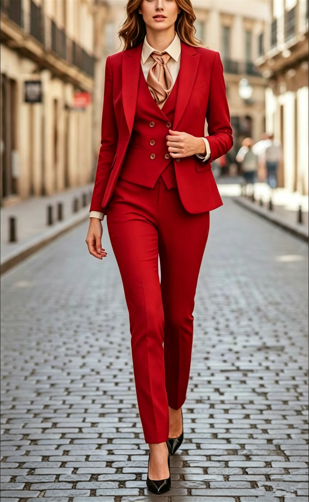 Women’s Black 3 Pieces Suit Se - огляд і ціна Women Formal Wear Tailor
