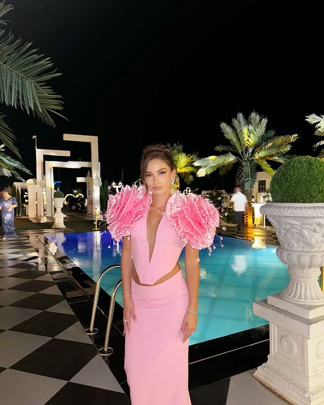 Pink Two Pieces Prom Dresses W - огляд і ціна Women Formal Wear Online