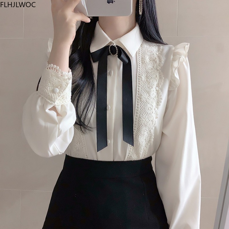 Ruffled Autumn Spring Basic Of - огляд і ціна Women Formal Wear White Shirt