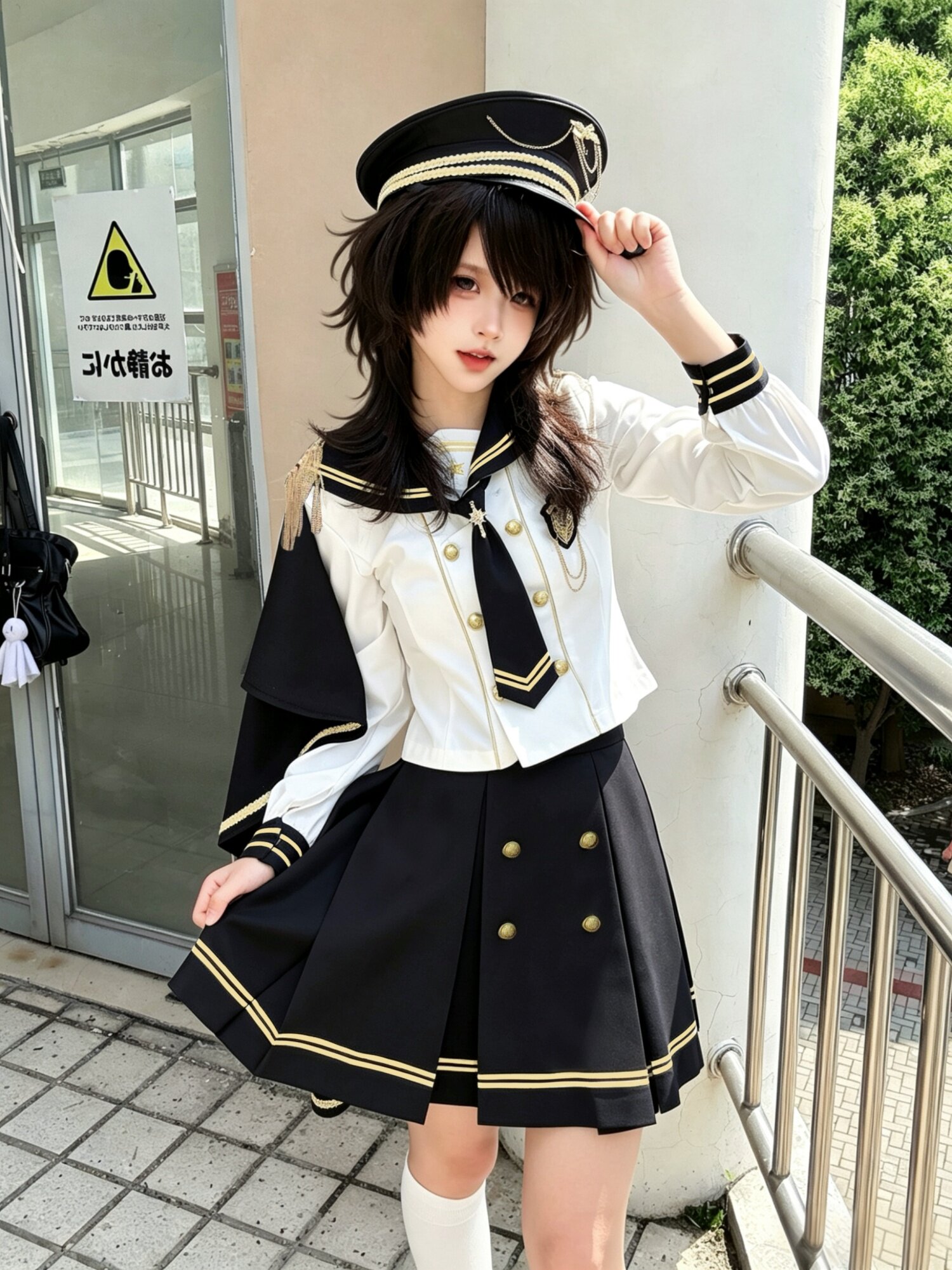 JK Sailor Suit Sweet and Hands - огляд і ціна Pencil Skirt Midi
