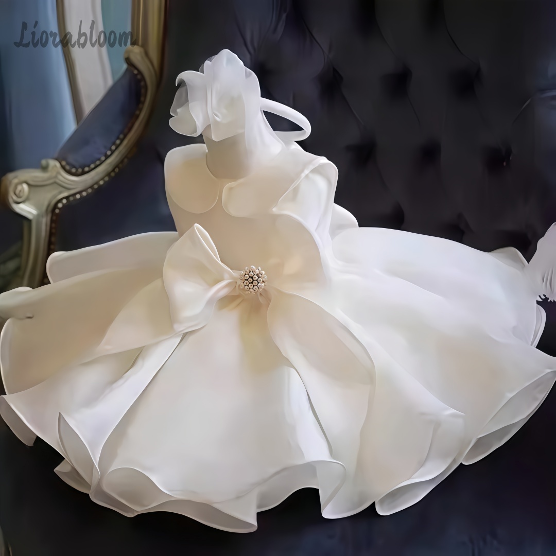 White Pearl Embellished Dress  - огляд і ціна Women Formal Party Wear Dress