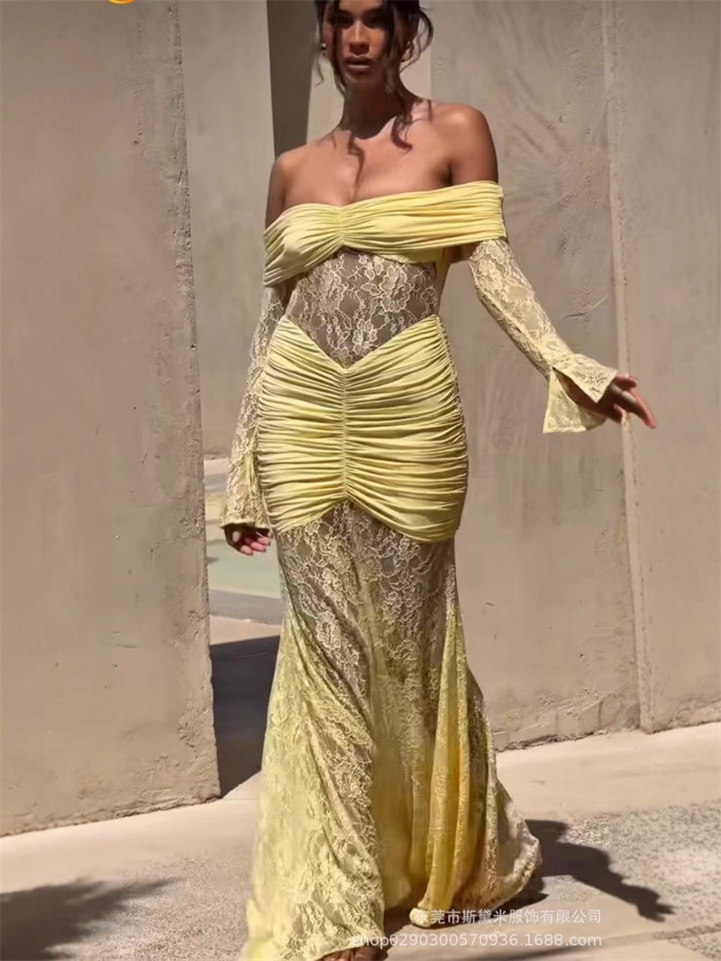 Sexy Lace Mermaid Women Prom D - огляд і ціна Women Formal Party Wear Dress