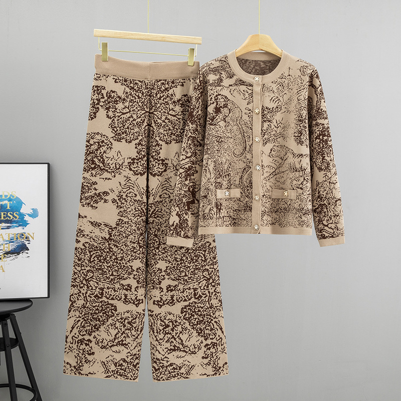 Temperament Jacquard Landscape - огляд і ціна Women'S Formal Wear Pants
