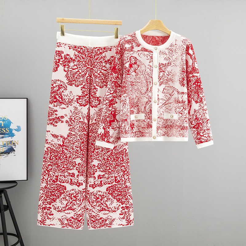 Temperament Jacquard Landscape - огляд і ціна Women'S Formal Wear Pants