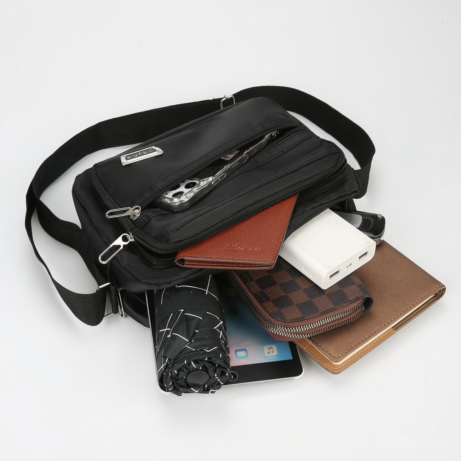 Waterproof Men Shoulder Bag Ve - огляд і ціна Structured Handbag Work