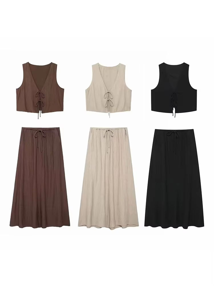 2024 Summer Women Skirts Set S - огляд і ціна Pencil Skirt Midi