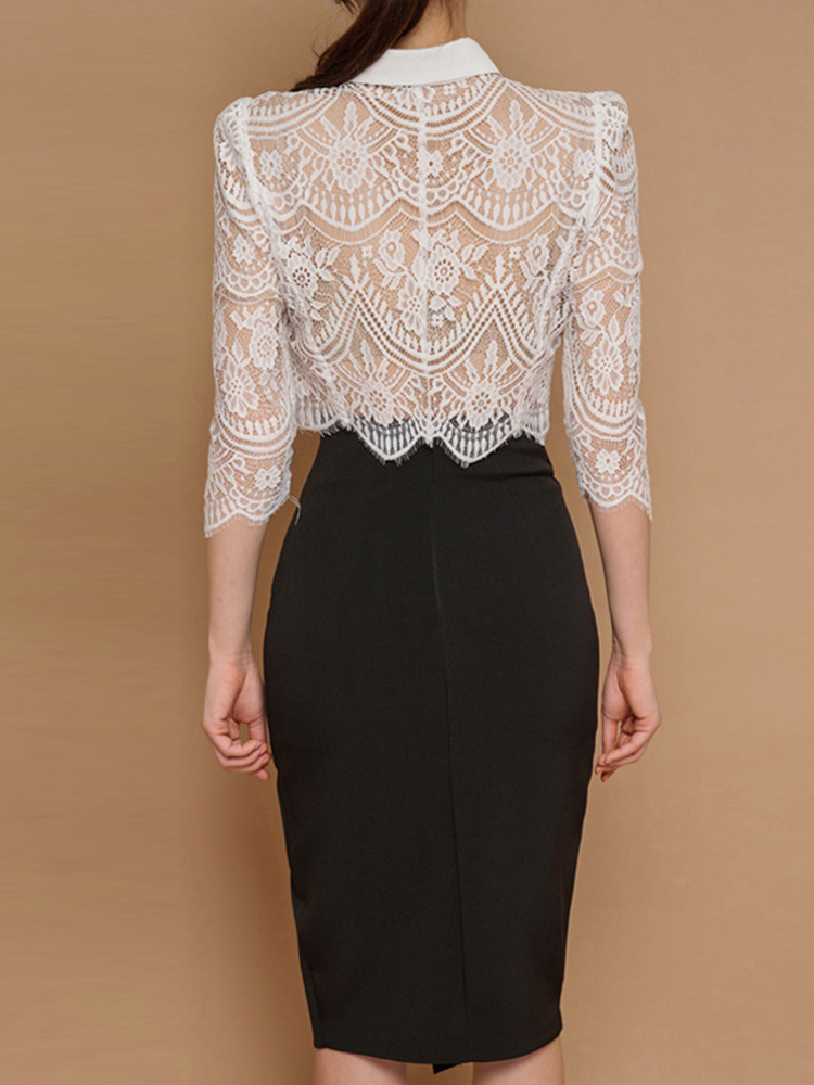 Summer Sexy 2 Piece Outfit Ele - огляд і ціна Pencil Skirt Midi