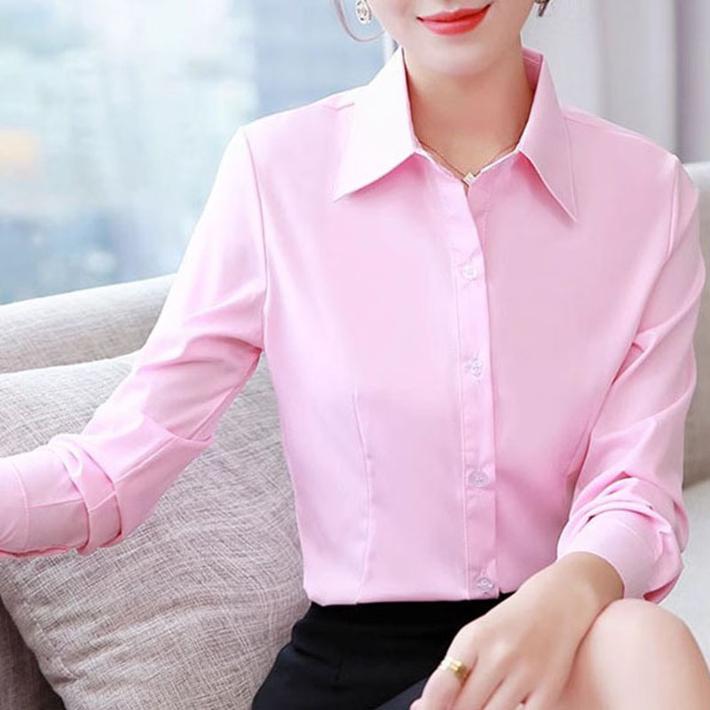 White Slim Fit Formal Office L - огляд і ціна Women Formal Wear White Shirt