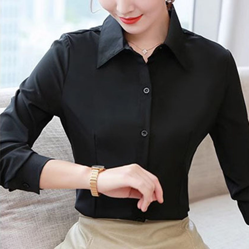 White Slim Fit Formal Office L - огляд і ціна Women Formal Wear White Shirt