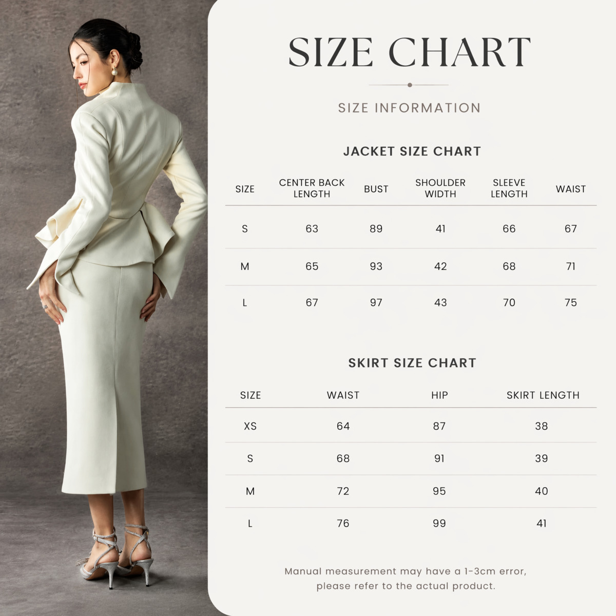 IG26 Women's Stand Collar Pepl - огляд і ціна Pencil Skirt Midi