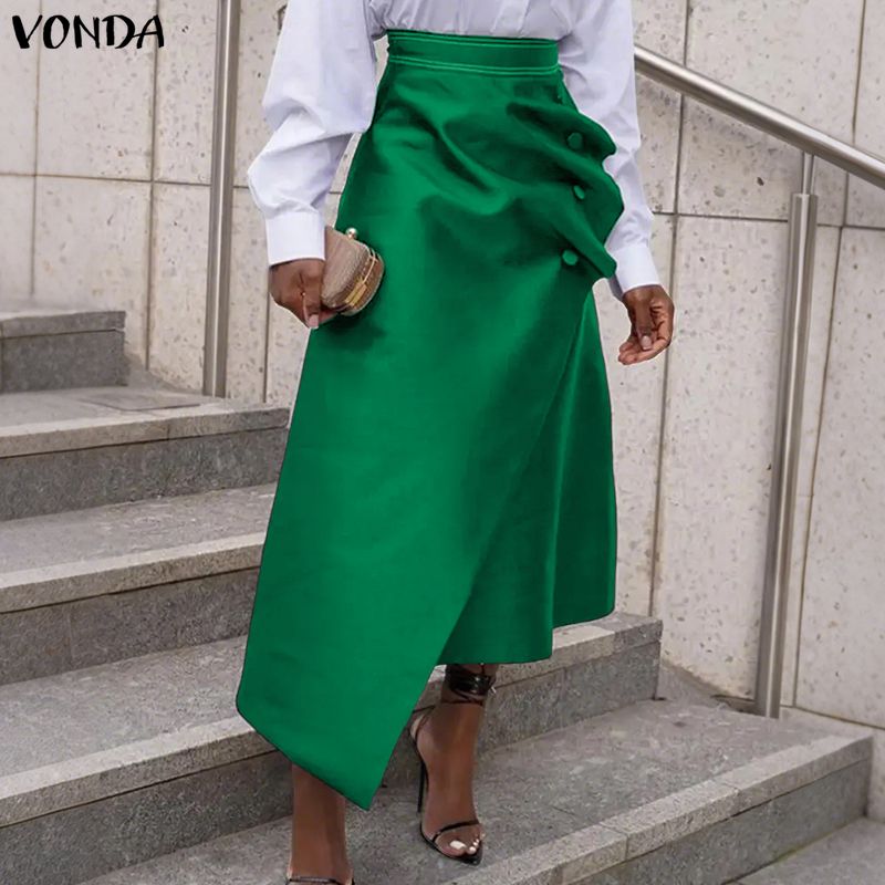VONDA Plus Size 5XL Elegant Wo - огляд і ціна Pencil Skirt Midi