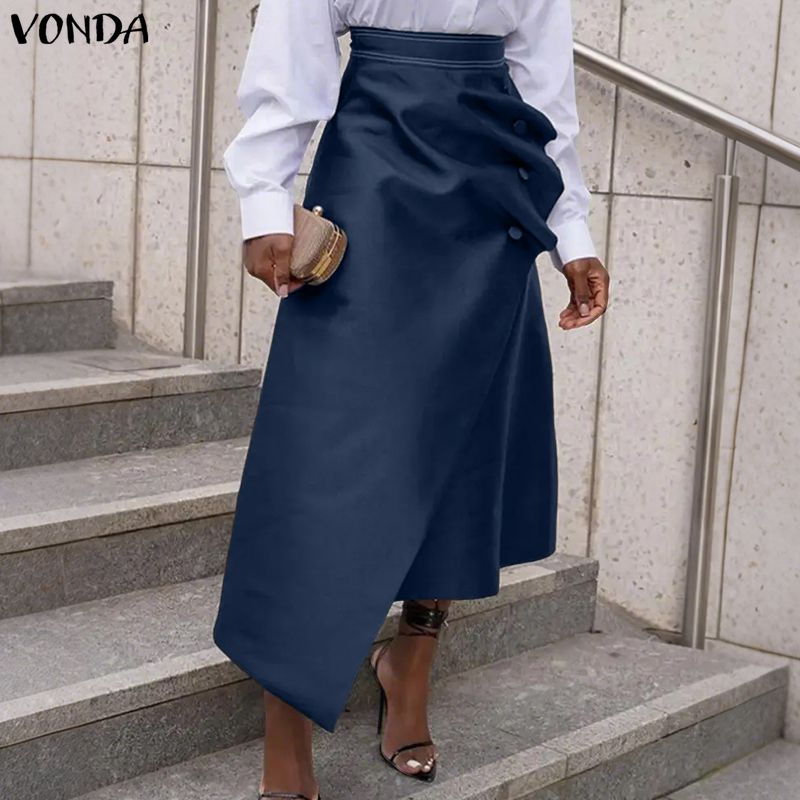 VONDA Plus Size 5XL Elegant Wo - огляд і ціна Pencil Skirt Midi