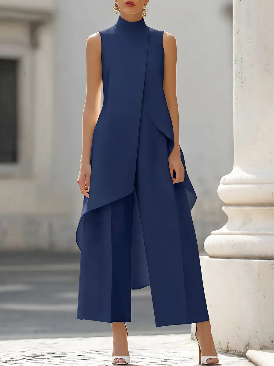 Sleeveless High Neck Asymmetri - огляд і ціна Women'S Formal Wear Pants