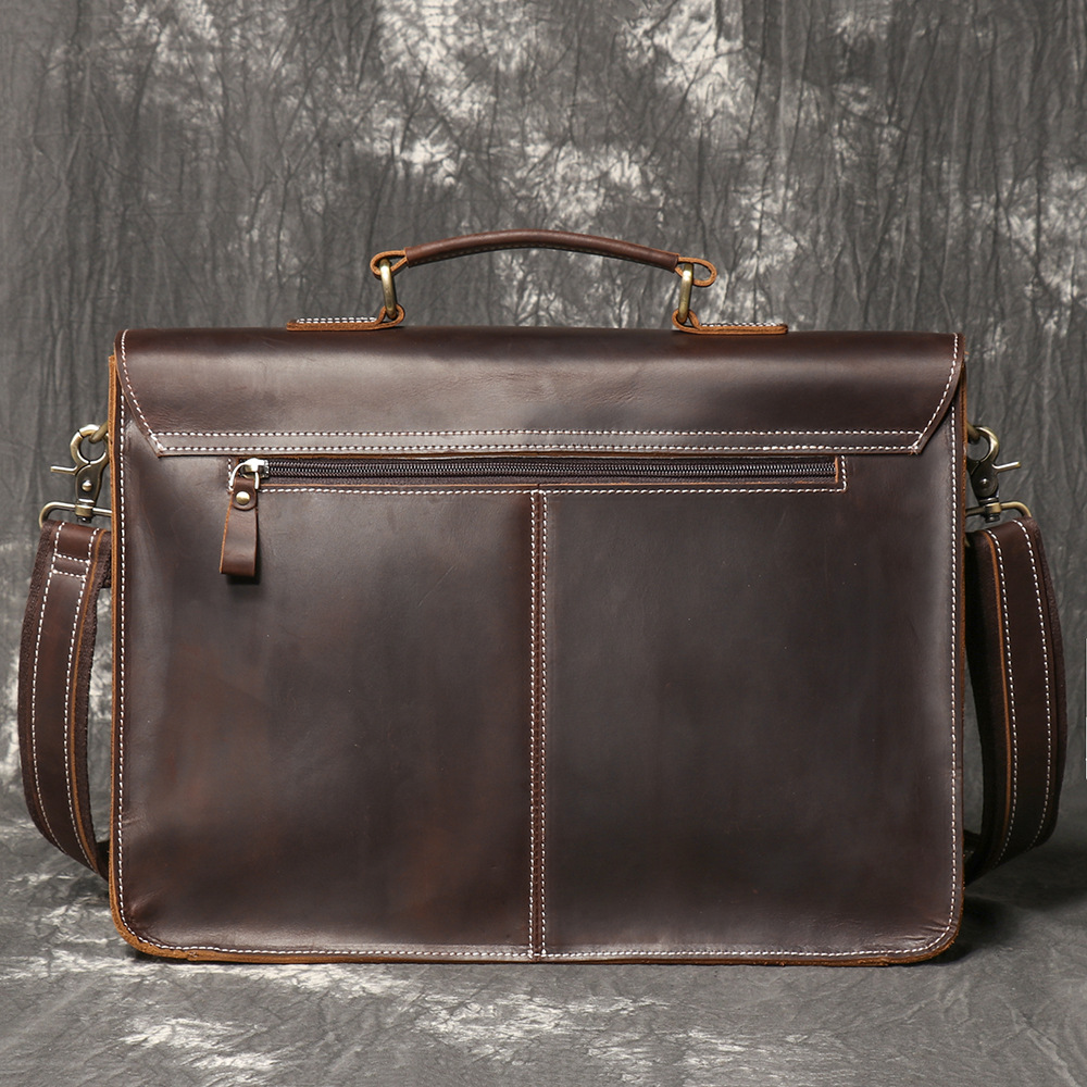 Vintage Handmade Crazy Horse L - огляд і ціна Structured Handbag Work