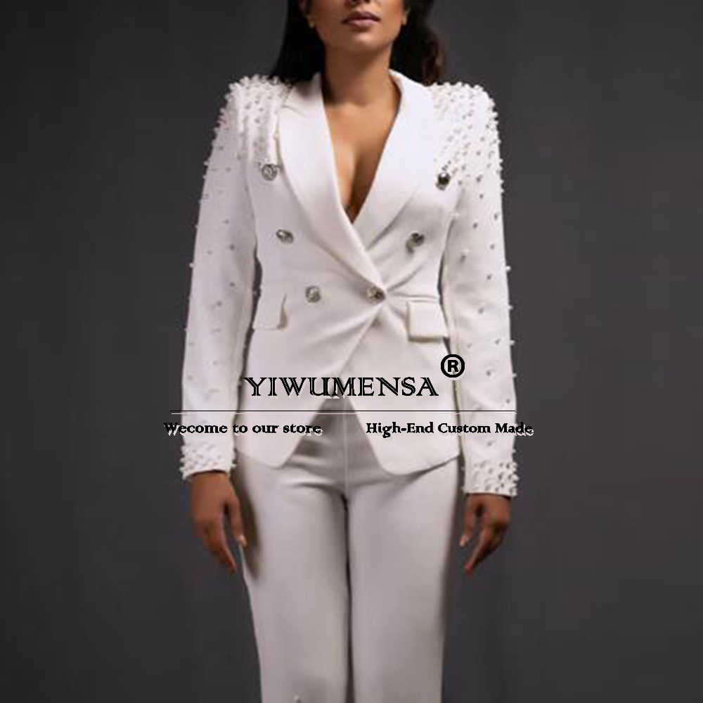 Luxury Women Pants Suits Slim  - огляд і ціна Women Formal Wear Tailor