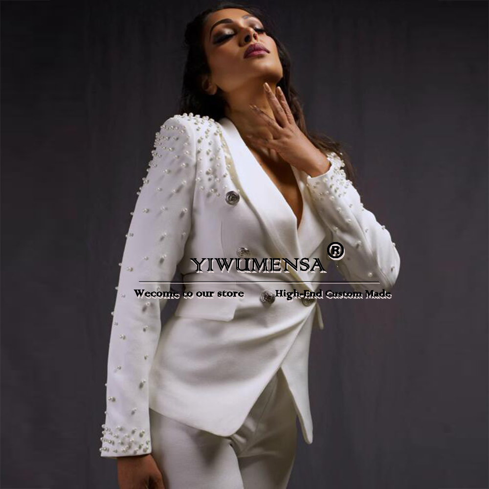 Luxury Women Pants Suits Slim  - огляд і ціна Women Formal Wear Tailor