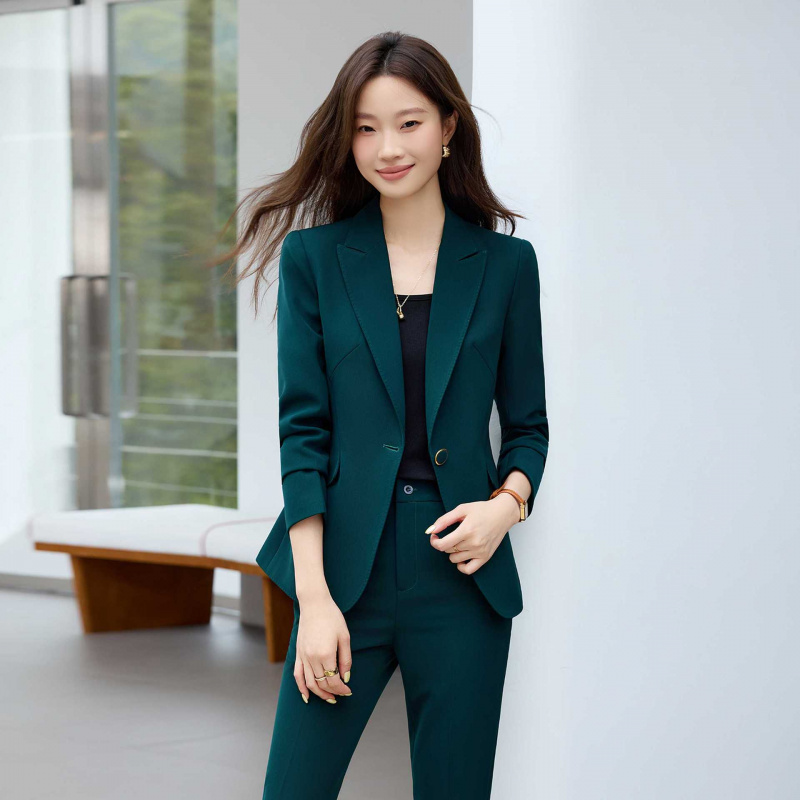 High-end Elegant Women's Suit  - огляд і ціна Women Formal Wear White Shirt